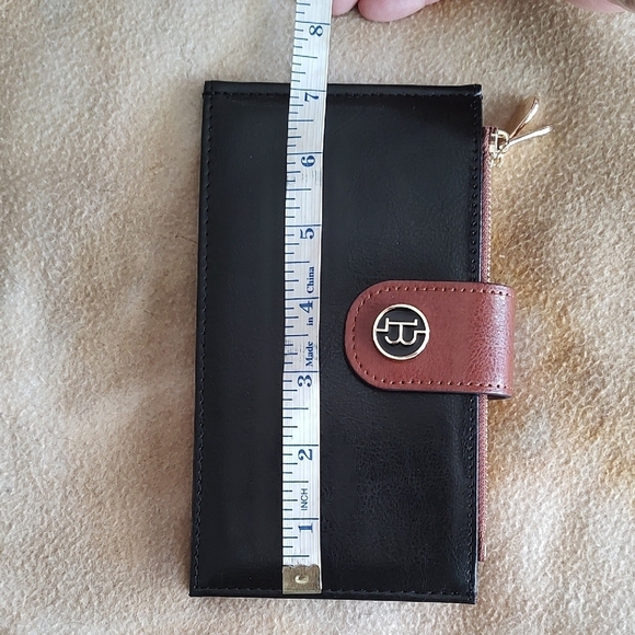 BOSTANTEN Ladies Black and Brown Wallet NWOT - Picture 7 of 7